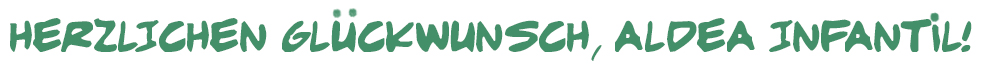 2021 03 23 Herzlichen Glückwunsch Aldea Infantil