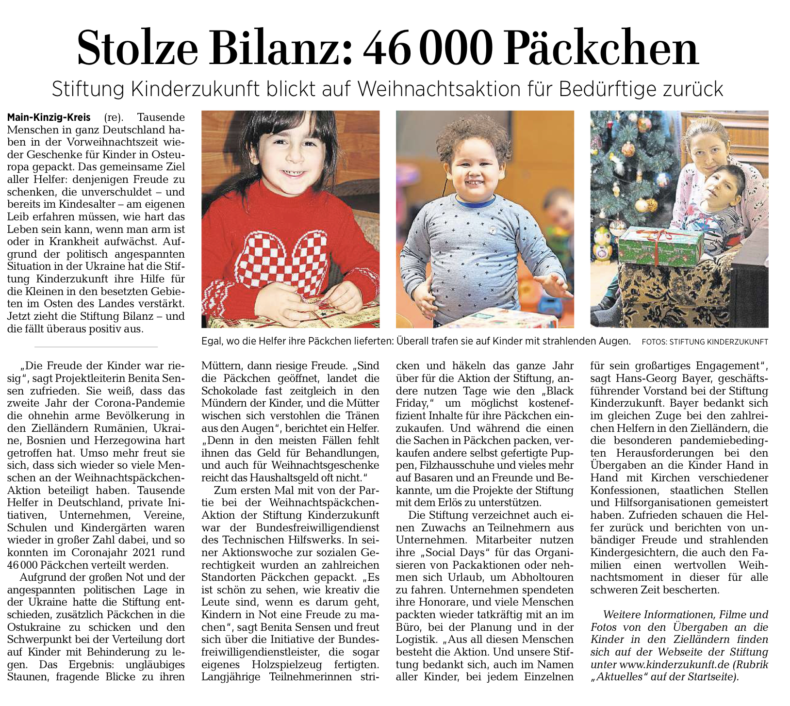 22-02-05_GNZ_Stolze Bilanz: 46 000 Päckchen