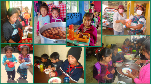 Wie wir helfen Ernaehrungsprojekte GUA Collage